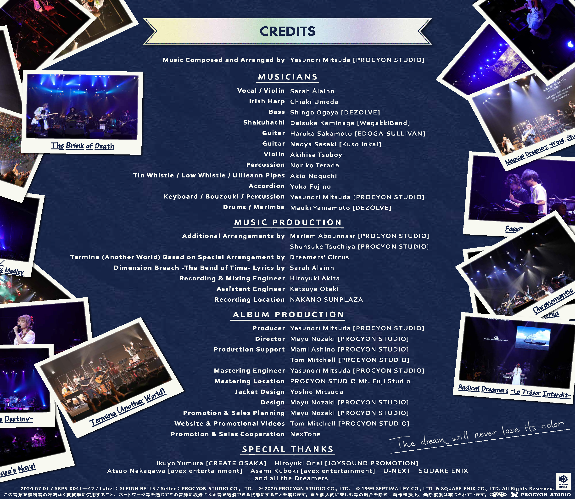 CHRONO CROSS 20th Anniversary Live Tour 2019 RADICAL DREAMERS